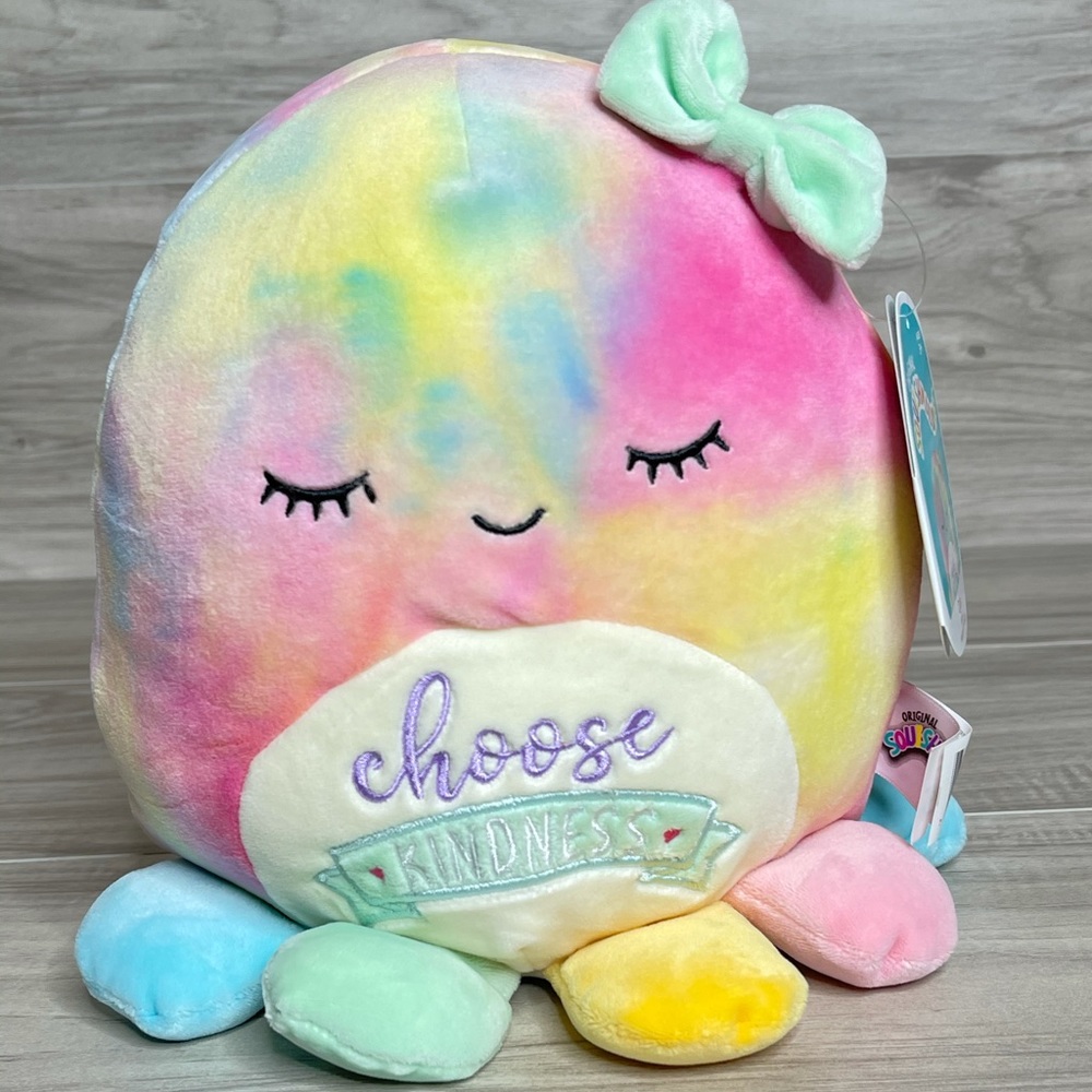 Squishmallow Opal The Octopus 8” Choose Kindness